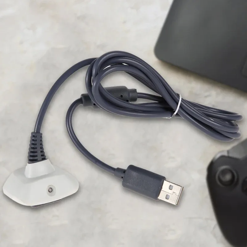 1-2PCS 게임 콘솔 컨트롤러 USB 충전 케이블 1.5m Xbox 360 무선 컨트롤러 연결 케이블 충전 케이블