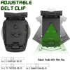 Universal Handcuff Case Open Top Secure Lock Retention & 60° Adjustable Clip Handcuffs Holster Handcuff Clip Case for 2inch Belt 3
