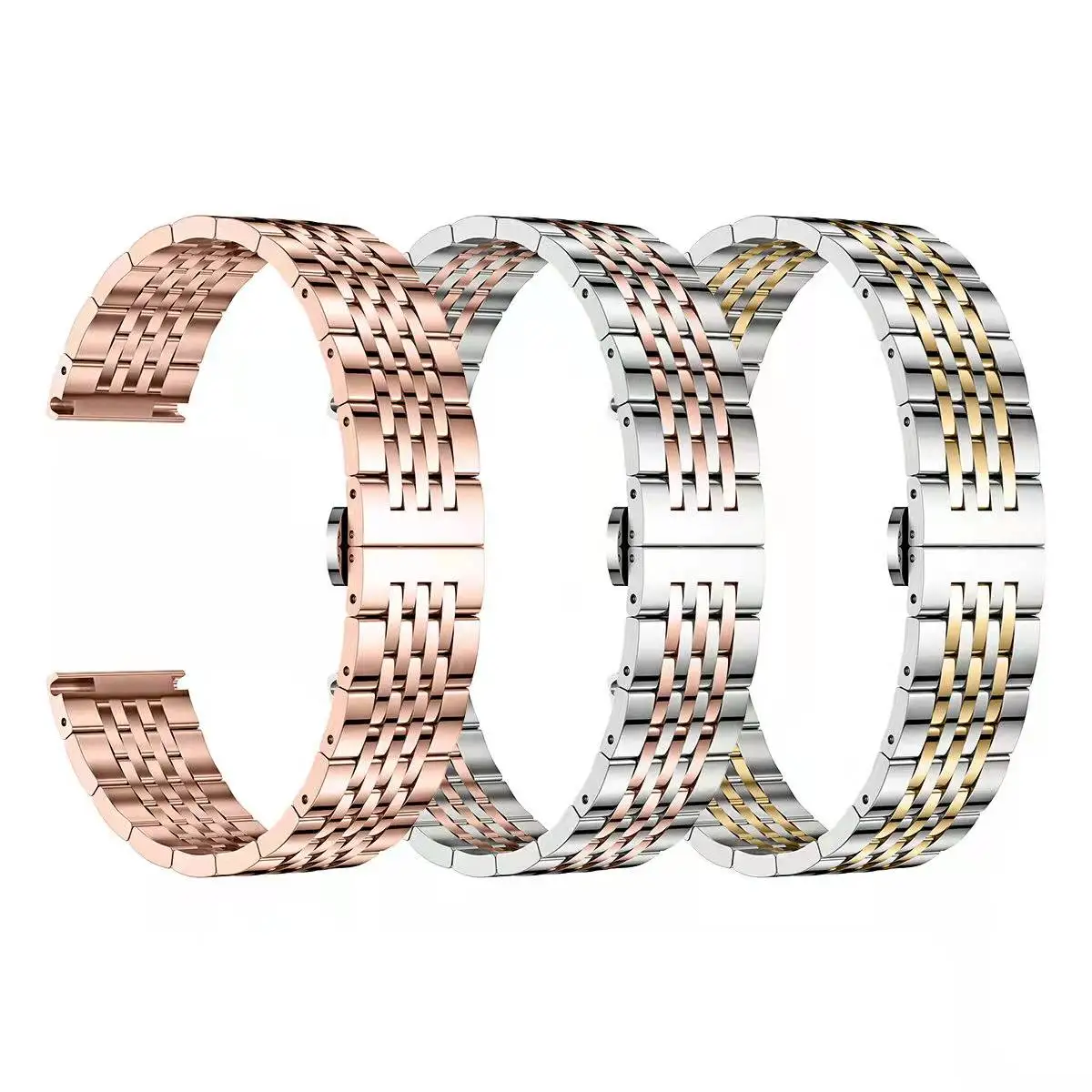 Stainless Steel Wristband for Watches - Stylish Unisex Accessory