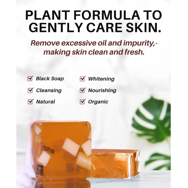 African Black Soap Anti Taches Face Bath Deep Cleansing Exfoliating Body  Moisturizing Treatment Acne jabón savon صابون sabão pod - AliExpress