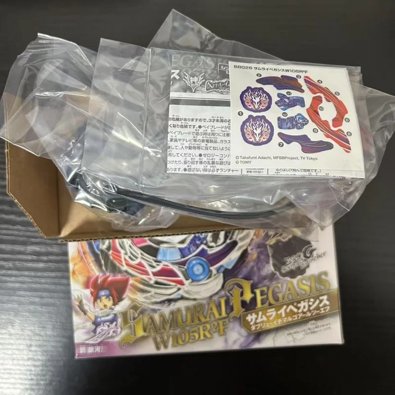 BBG26 ZERO G SAMURAI PEGASIS W105R2F Compact Launcher spinning top toy beyblade toys battle top toy battle tops
