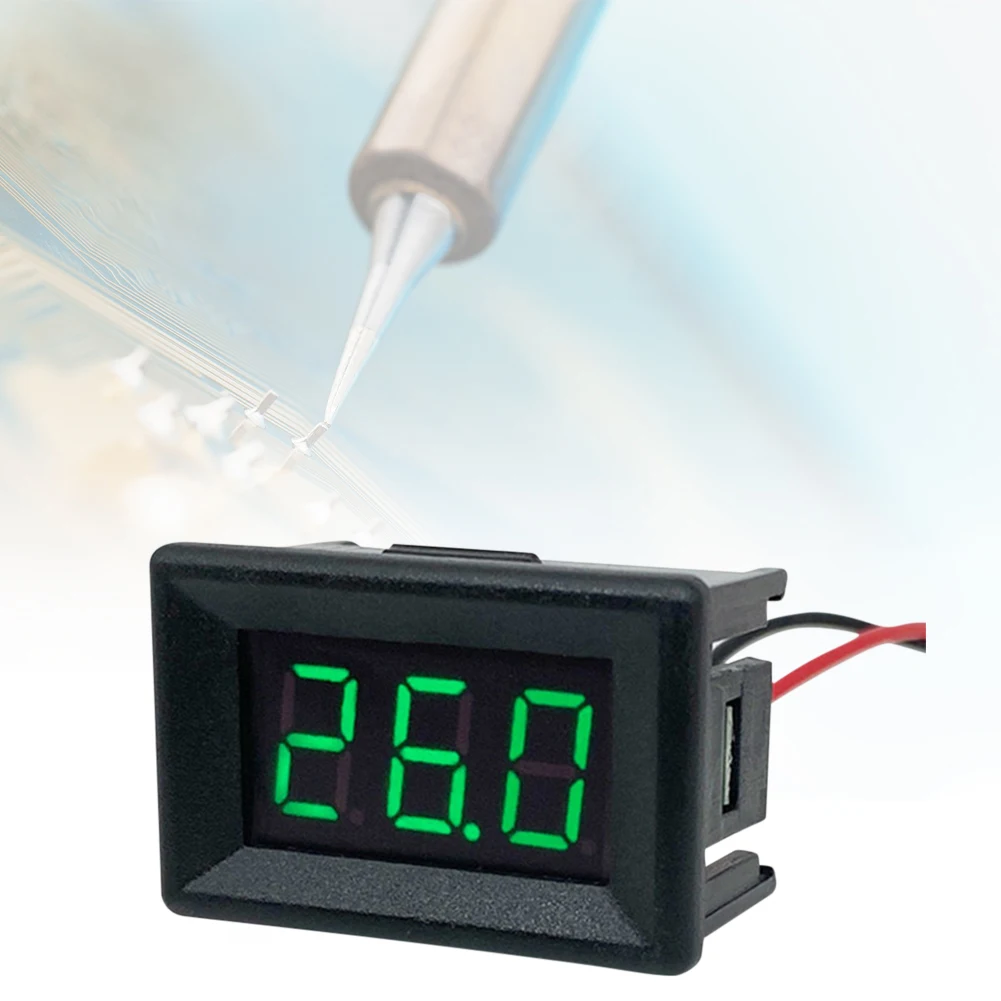 Digital LED Display Panel Voltmeter for Car Motor Vehicle Tools