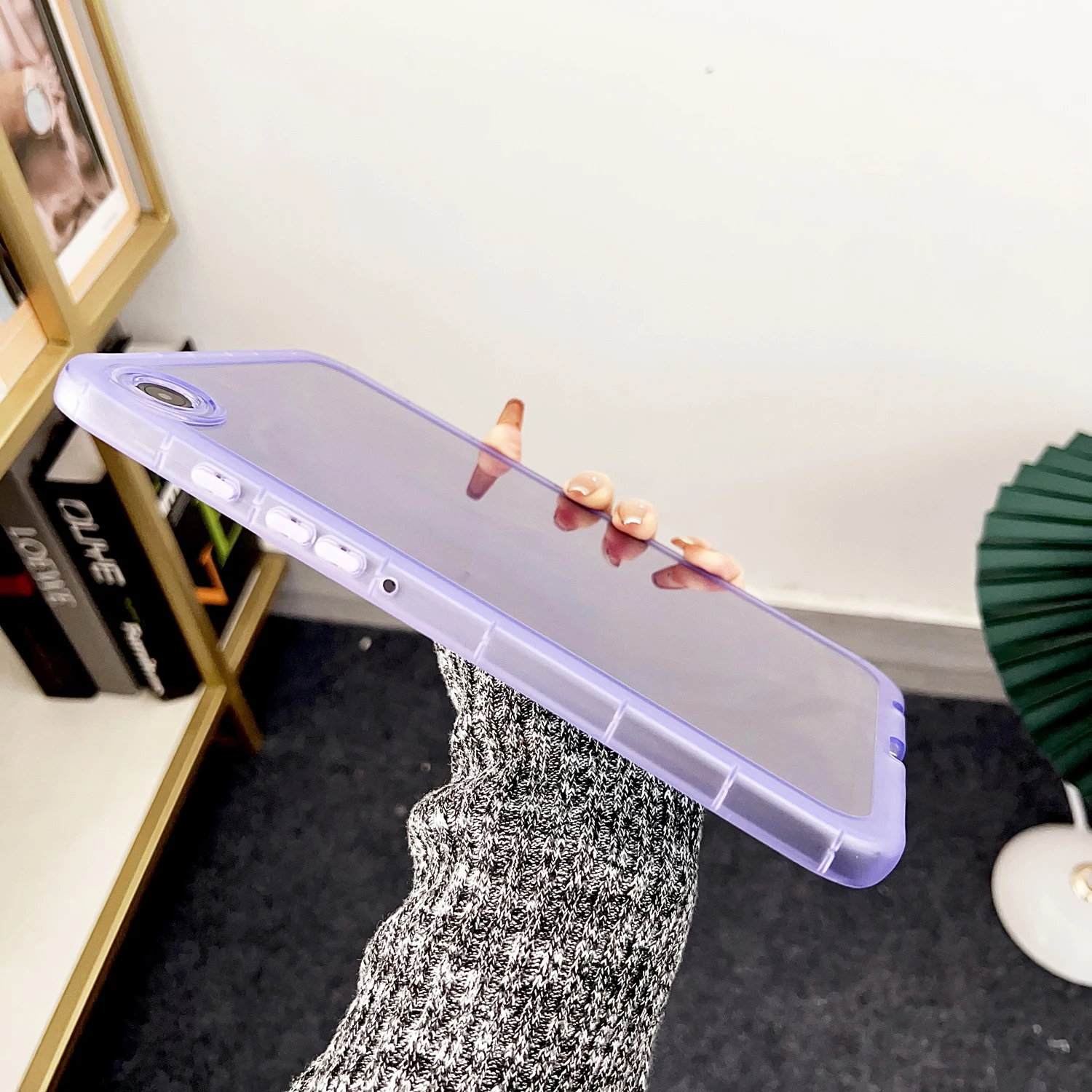 Shockproof Transparent Soft Silicone Tablet Cover - Clear Case