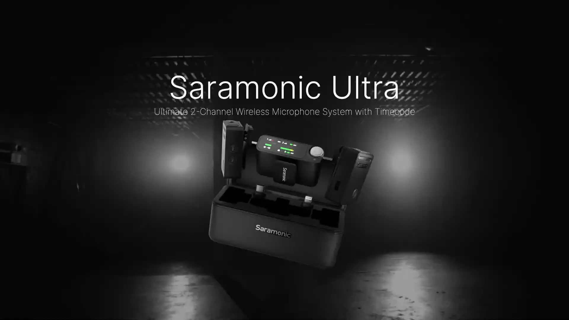 Saramonic ウルトラワイヤレスラベリアマイク iPhone Android