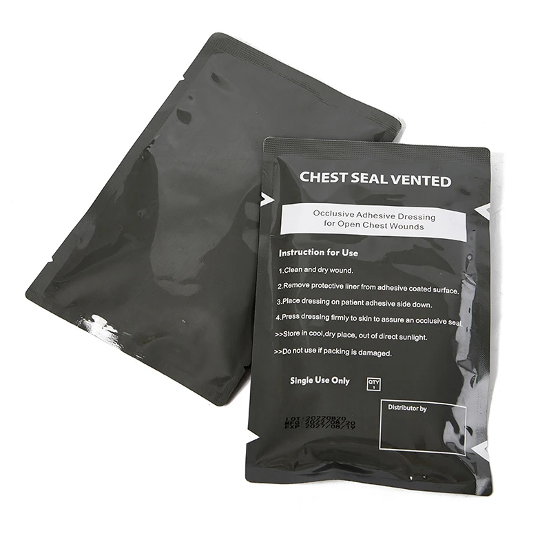 Hot Sale North American Rescue Hyfin Chest Seal Medical Chest Seal Vented