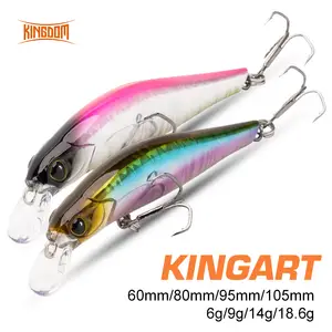 Baits Lures Kingdom Kingart Sinking Minnow Fishing 6g 9g 14g 186g Jerkbaits  Good Action Wobblers Hard Accessories 230821 From 8,54 €