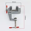 Mini Table Bench Vise 35mm Aluminum Alloy Multi-functional Bench Vise Table Screw Vise for DIY Craft Mold Fixed Repair Tool 6