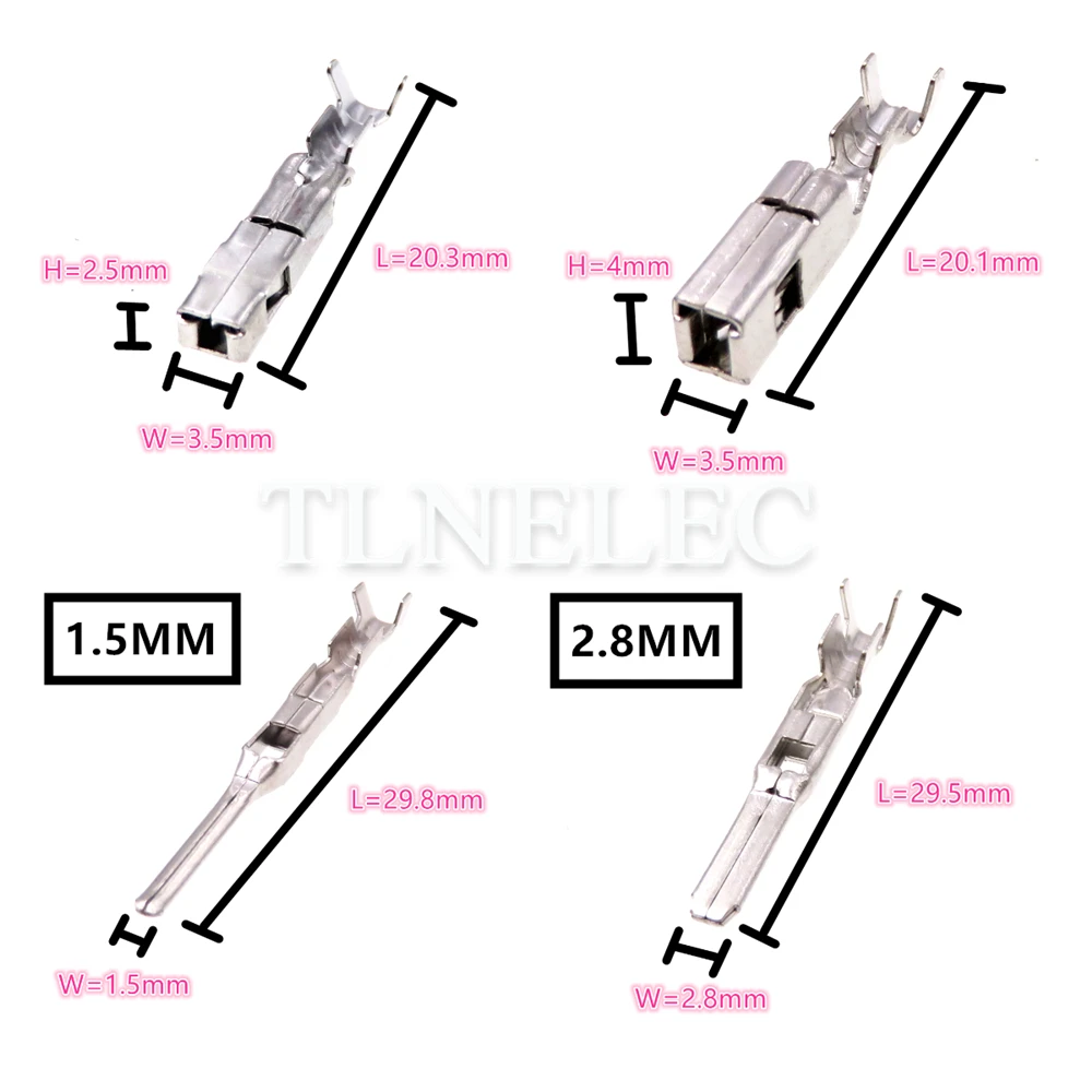 Tyco Pin Terminal Female Fci 211cl3s2160 Copper Contact Fci