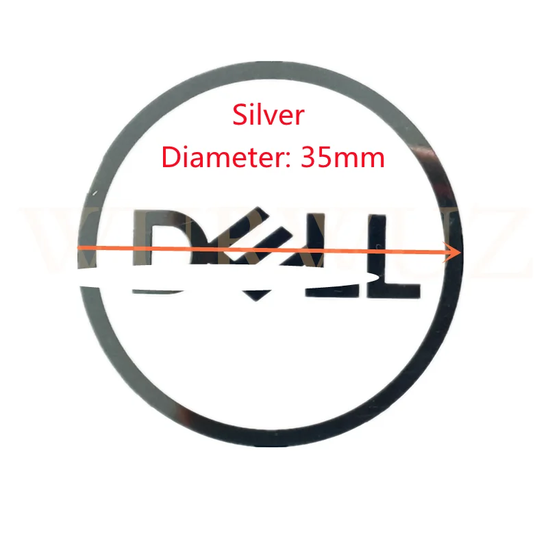 New Applicable DELL DELL Metal Sticker Notebook Sticker Diameter 35MM