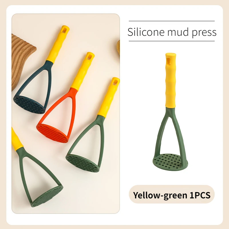 Bucătărie Mașină de zdrobire de cartofi Manual de uz casnic Mașină de zdrobire multifuncțională Mașină de pisare de alimente auxiliară Gadget Presă de usturoi Accesorii de bucătărie