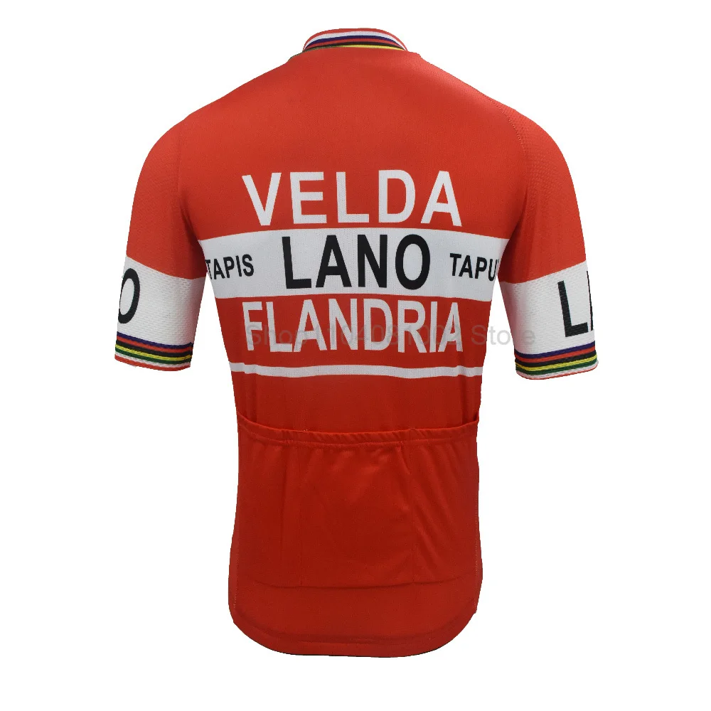 Elf Retro Cycling Jersey Men Atala Bike Jersey Breathable Road Mtb