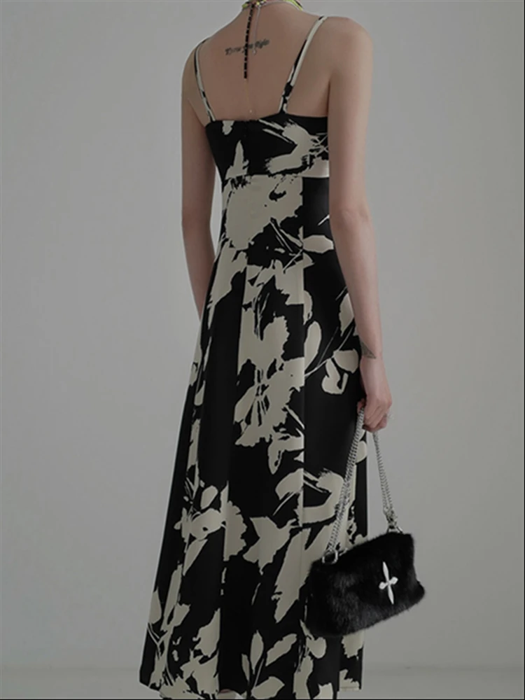 Женское винтажное кружевное платье, элегантное модельное праздничное платье с вышивкой и высокой талией в стиле бохо, весна-осень 2022
