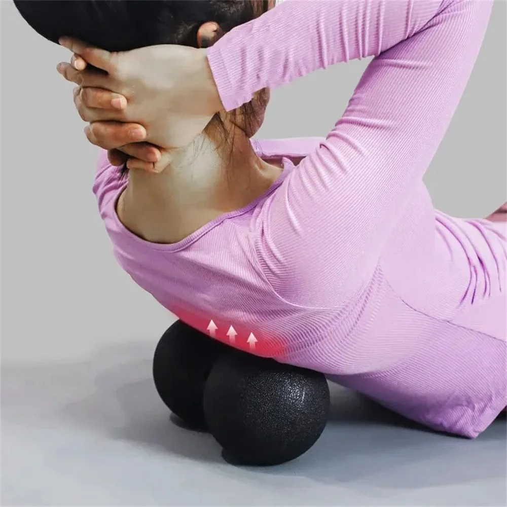 Description Picture 5 of itemEPP Peanut Balls Body Massage Fascia Ball Yoga Foam Block High Density Muscle Relaxation Lacrosse Exercise Fitness Relieve Pain