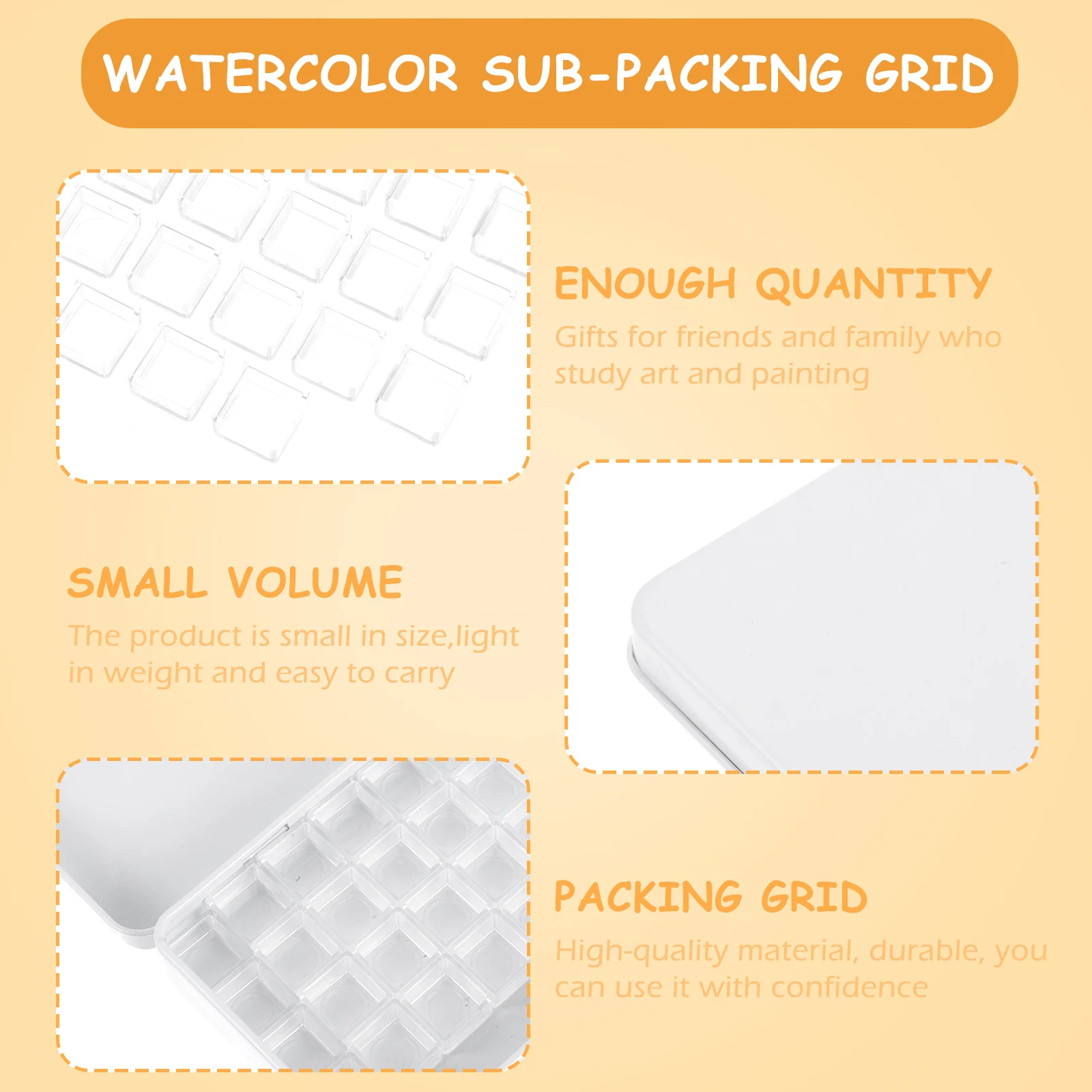 Watercolor Palette Color Palette Watercolor Tins Palette 45 Wells