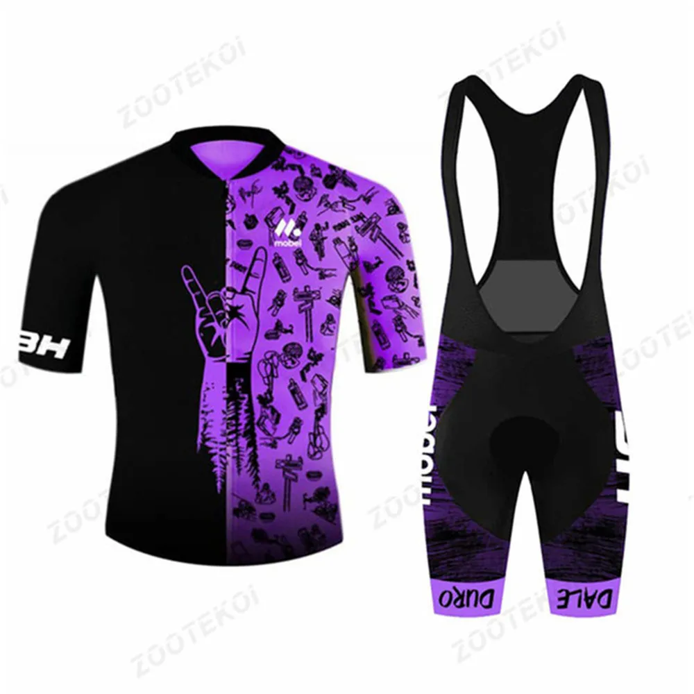 Maillot Arriesga Black Cycling Jersey Set Bib Shorts Bike Shirt Short Sleeve Clothing High Quality Jerseymaillot Ciclismo Hombre