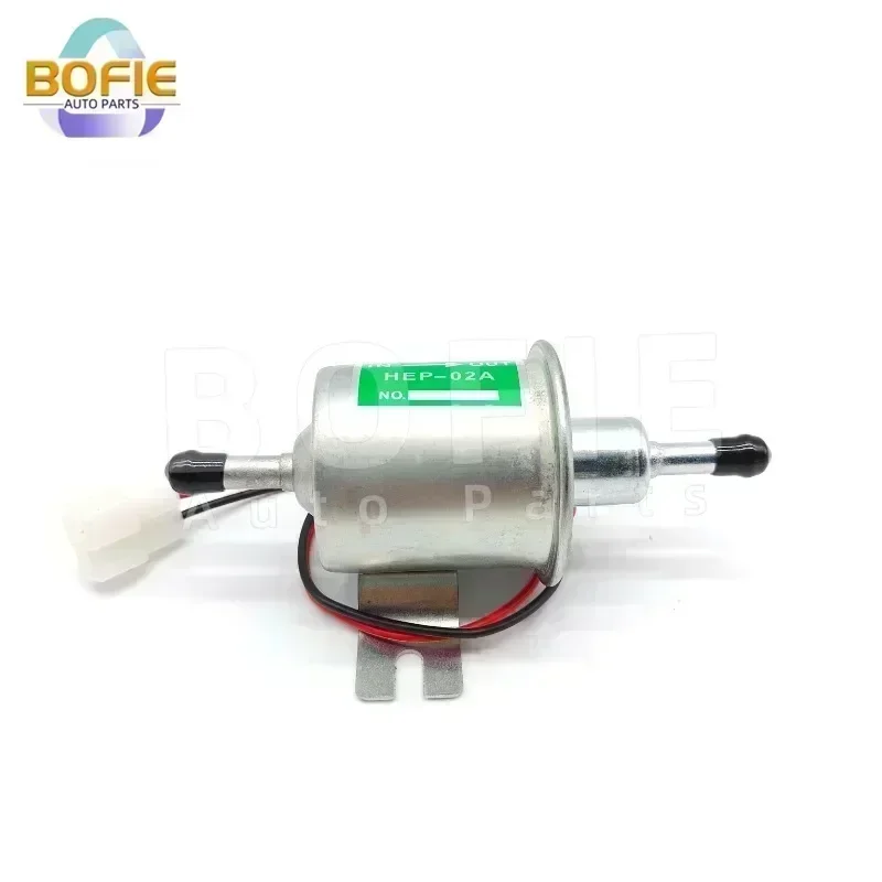 12V HEP-02A Universal 2.5-4 PSI Gas Diesel Inline Low Pressure car Electric Fuel Pump HEP02A in stock for car fuel pump