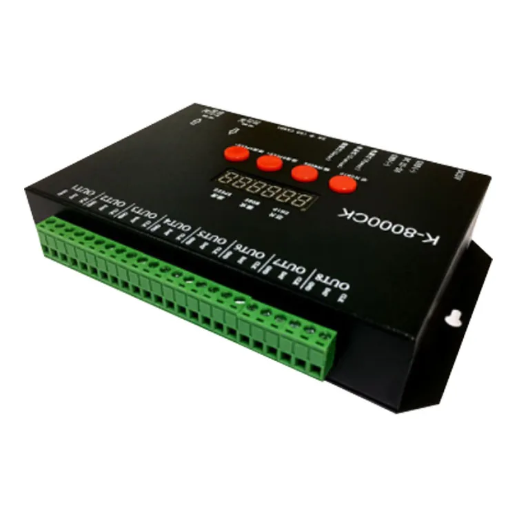 

K-8000CK,LED pixel SD card controller;off-line;8192 pixels controlled;SPI signal output