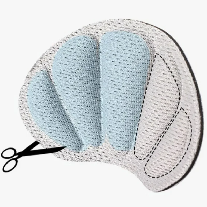 Elastic Sponge Heel Sticker Reduce Pain Friction Insole Comfortable Heel Pad Adjustable Shoe Insert Foot Support Patch Cushion