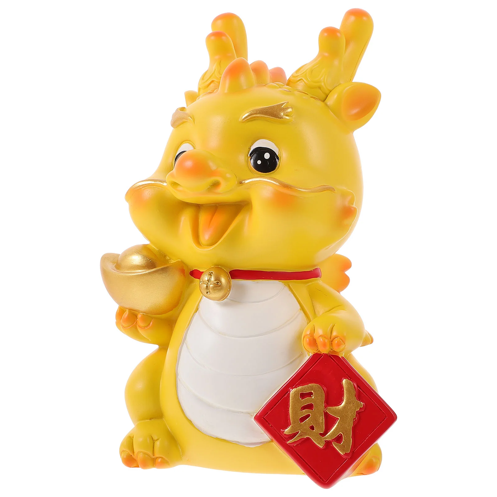 

Zodiac Dragon Piggy Bank 2024 Year The Dragon Mascot Monkey Saving Bank Fengshui Dragon Statue 2024 Chinese New Year Favors