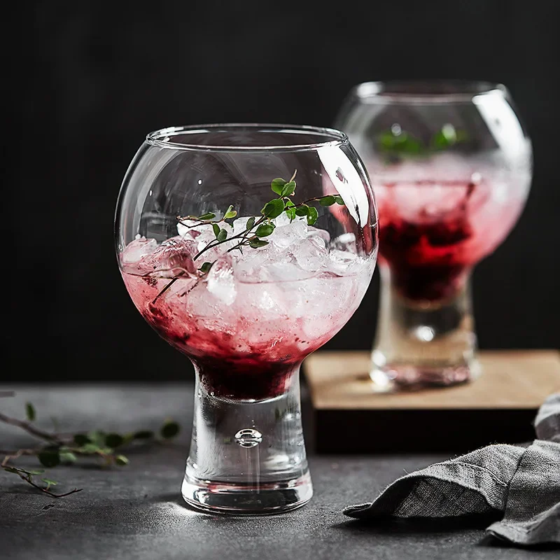 2PCS Belgium Lead-free Cocktail Glass Juice Drink Water Whisky Crystal Glass Wine Cocktail For Wedding Bar Party