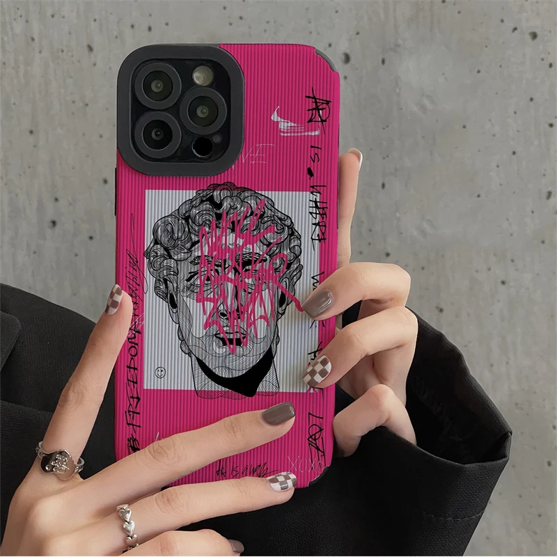 thumbnail image 1 of Snake Zebra Art Aesthetic David Joint Case For iPhone 13 12 11 15 14 Pro Max Mini 7 8 Plus SE XR X XS MAX Shockproof Silicone, 1 of 5