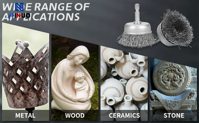 5 Spazzole Metalliche Per Trapano Da 12mm - In Acciaio Inox, Per Pulizia, Lucidatura E Rimozione Ruggine - Foto 6