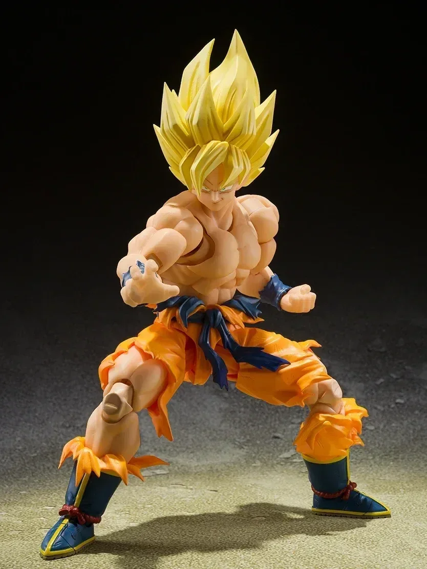 

Dragon Ball Z Super Saiyan Goku S.h.figuarts Legendary Action Figure Shf Pvc Joint Movable Figurine Model Collection Toy