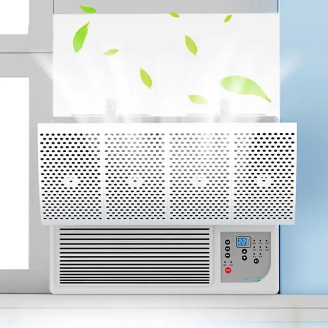 Window Air Conditioners Deflector Adjustable Air Conditioning Windshield Deflector with Universal Bracket for Easy Installation 1
