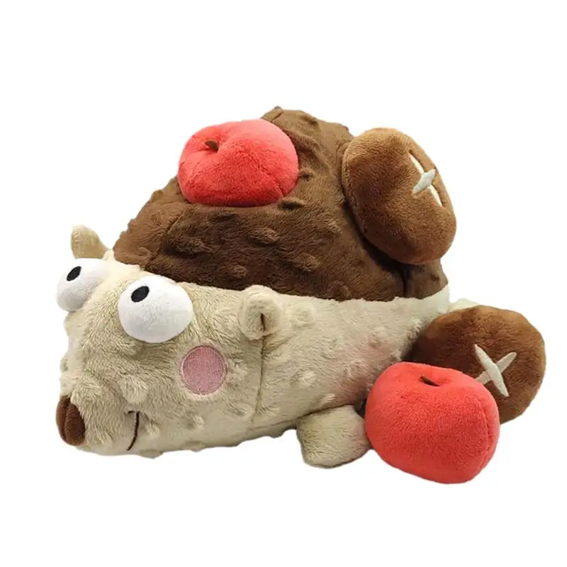 

Пищалка-Ежик, игрушка для собак, игрушки для щенков, Прочные мягкие милые пушистые игрушки-пищалки с животными для агрессивных щенков