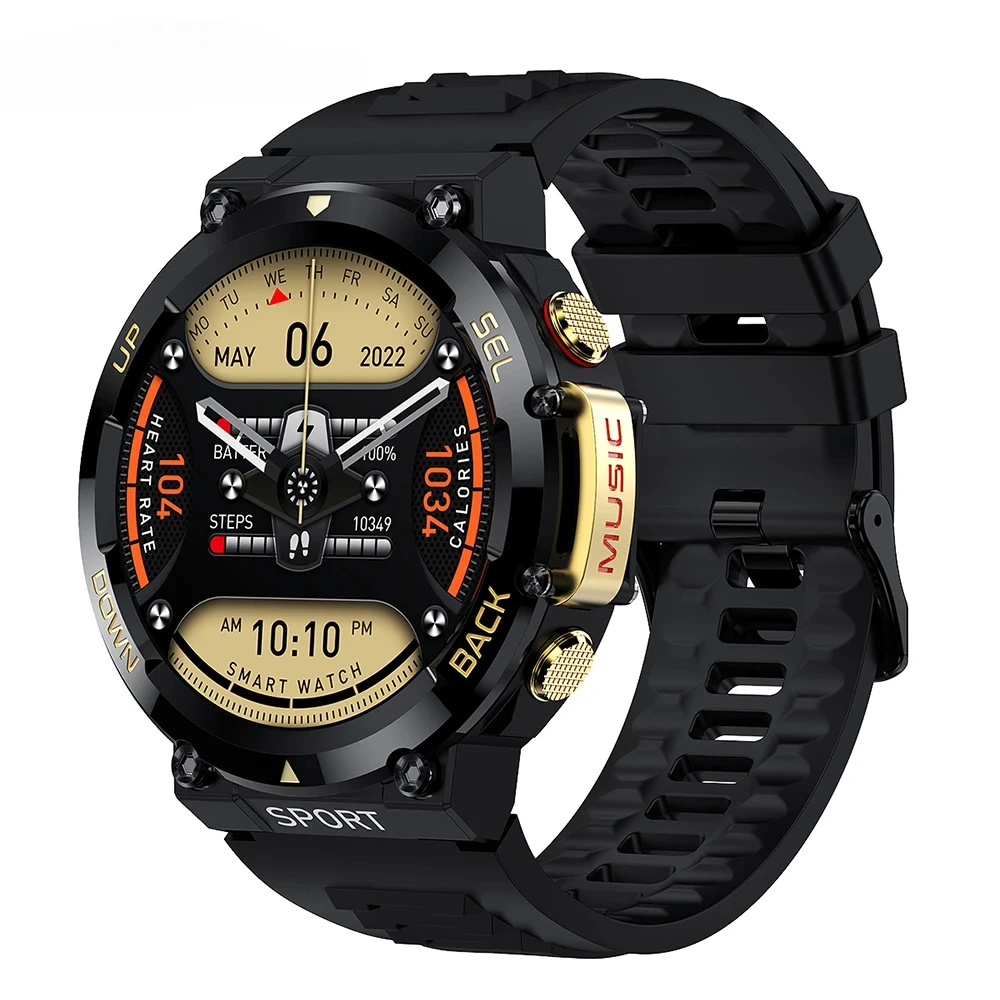 

2024 LF33 AMOLED Smart Watch 2024 NFC Smartwatch Men Outdoor Sport Watch IP68 Waterproof Build in Music Player 1.39 Inch T-rex