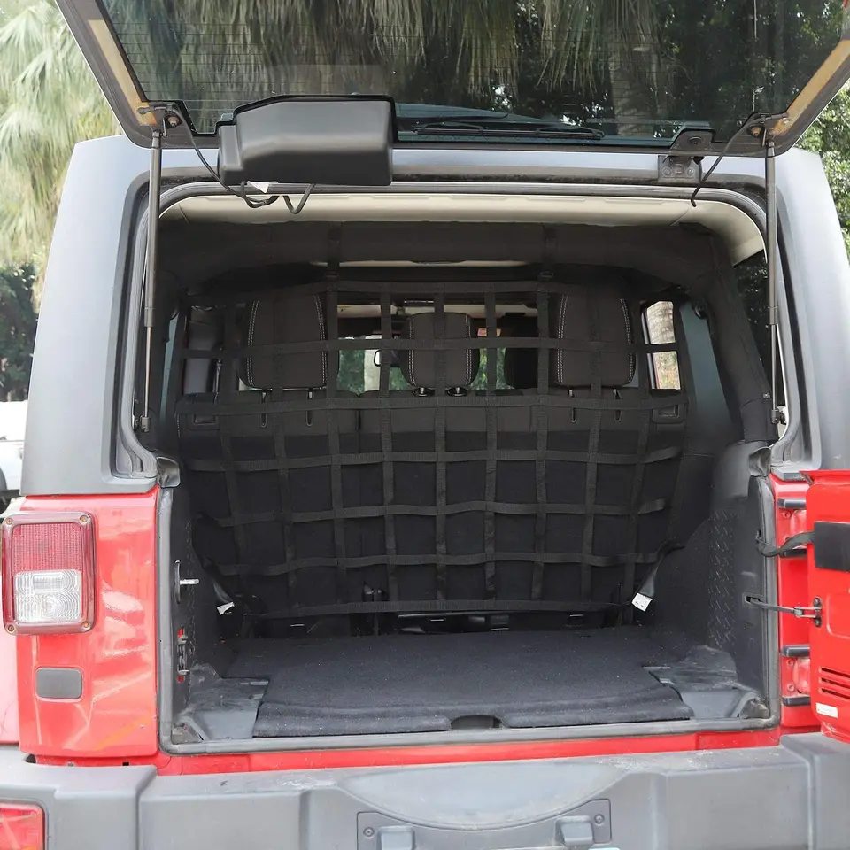 Car Trunk Isolation Net Pet Barrier Cargo Divider Safety Mesh For - View #6