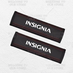 Car Interior Emblem Seat Belt Cover - Safety Belt Shoulder Protector Mats (Set of 2) (2Pcs)