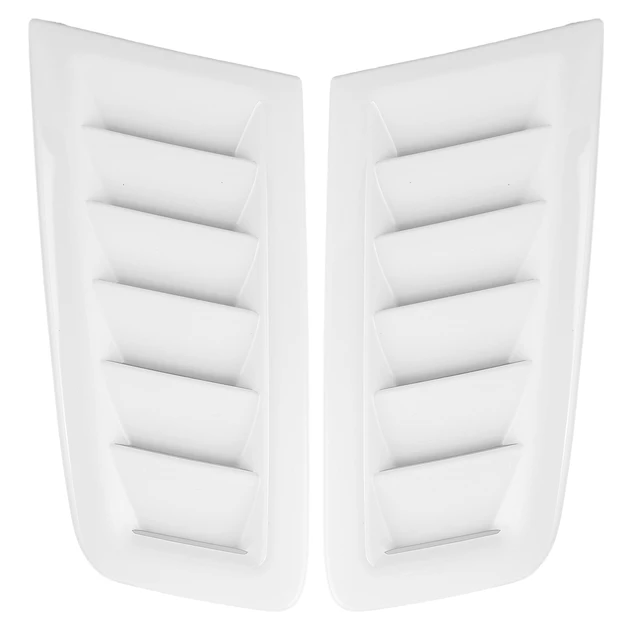 Rejillas Para Capó Estilo RS MK2 - 2 Piezas De ABS, Universales, Para Dar Un Look Deportivo A Tu Coche