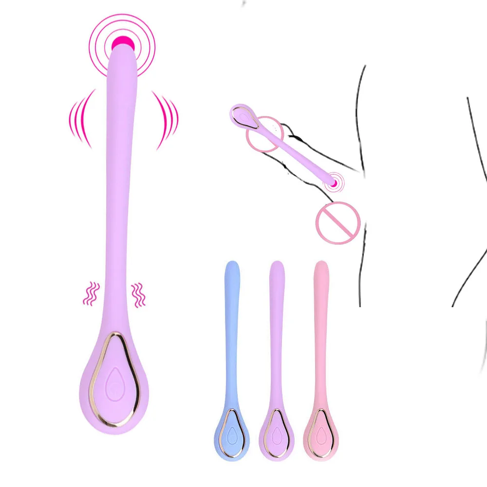 

Old Player Urethra Sound Dilator Urethral Vibrator Catheter Penis Plug Sex Toy for Men Vibrating Urethral Plug Penis Insertion