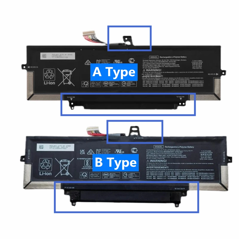 

CSBD Новый аккумулятор для ноутбука HK04XL для HP EliteBook X360 1030 G7 G8 1040 G7