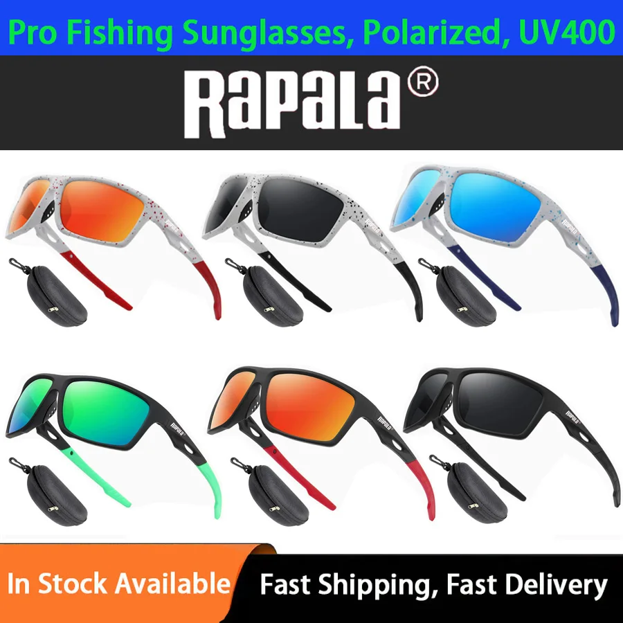 Rapala Dot Hole Design Glasses Anti-ultraviolet Classic Polarized Sunglasses for Fishing Riding Driving Outdoor Mountaineering
