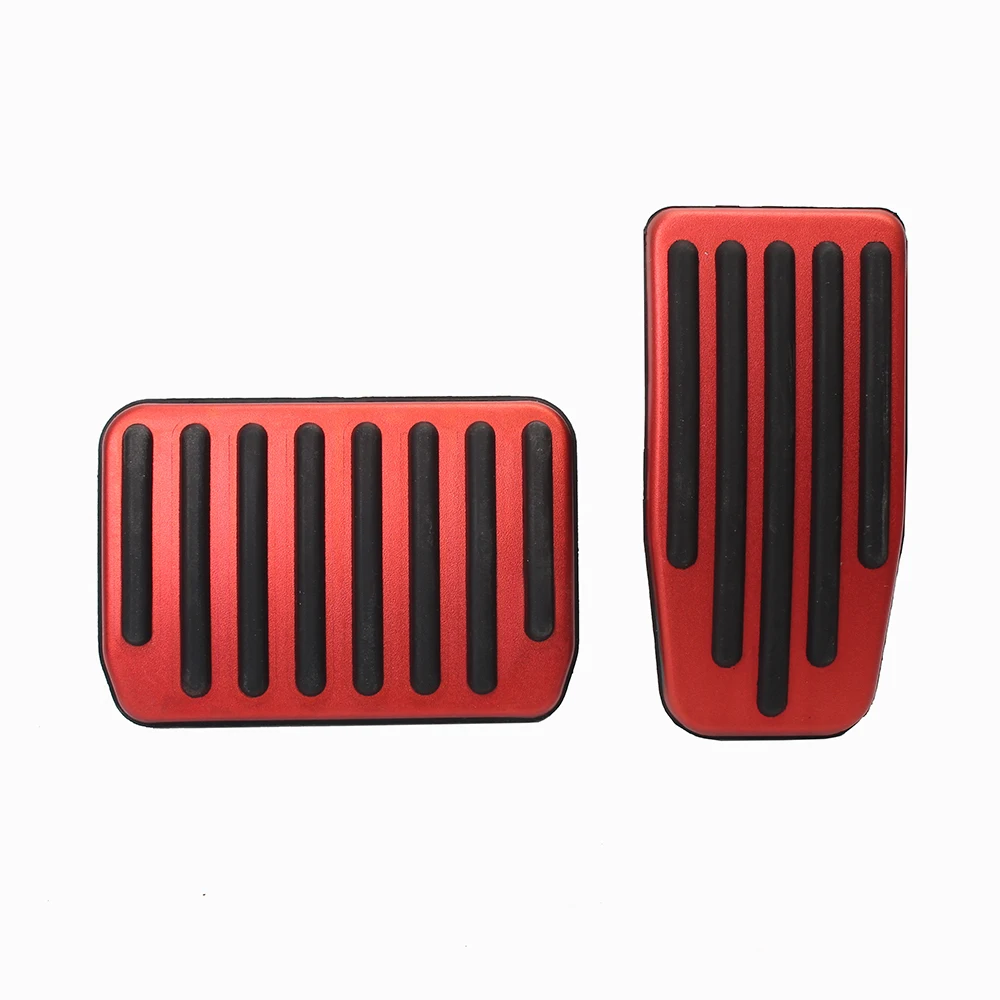 Car Accessories For Tesla Model 3 Model Y -22 Aluminum alloy Foot Pedal Accelerator Gas Fuel Brake Pedal Cover Car Styling
