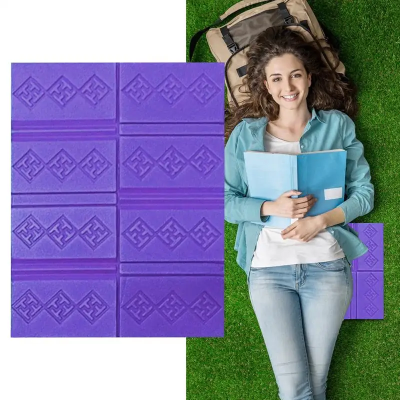Portable Lightweight Mini Waterproof Folding Mat Foam Sitting Pad for Outdoor Activities Foldable Seat Cushion for Comfort