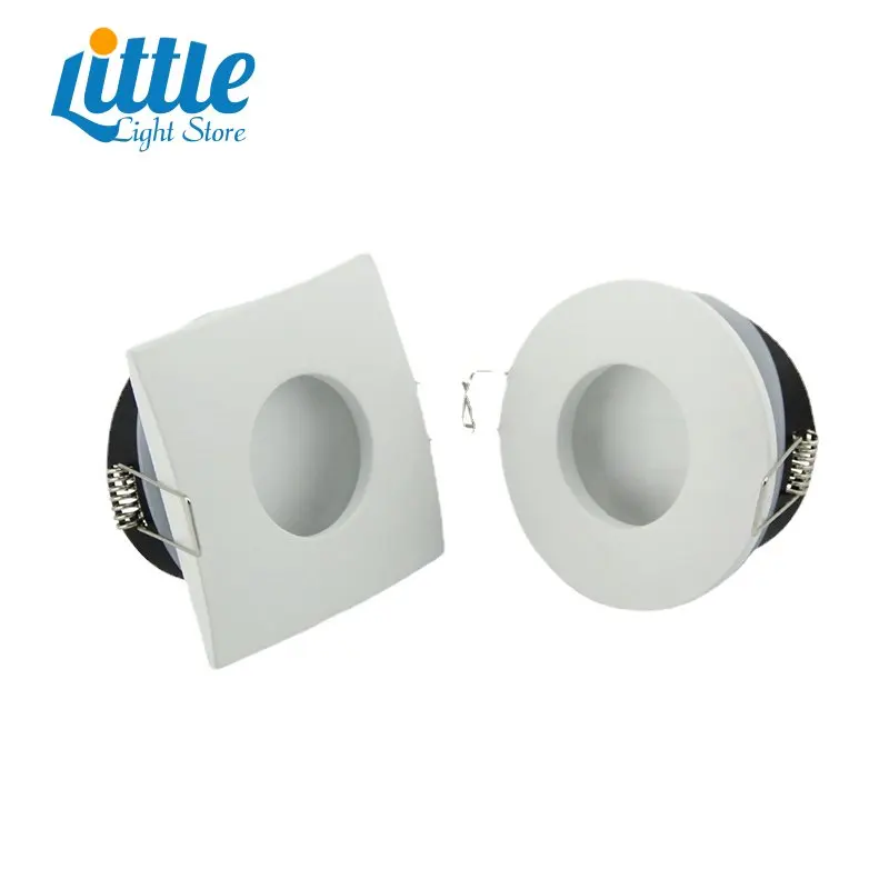 

Embedded Bracket Bed Frame Zinc Alloy IP65 Waterproof Round Gu10 Mr16 Frame Bracket Spotlight LED Ceiling Light