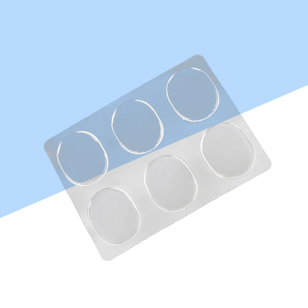 

6pcs Blister Shoe Pad Silicone Gel Spot Shoes Pad Sticker Clear Heel Grips