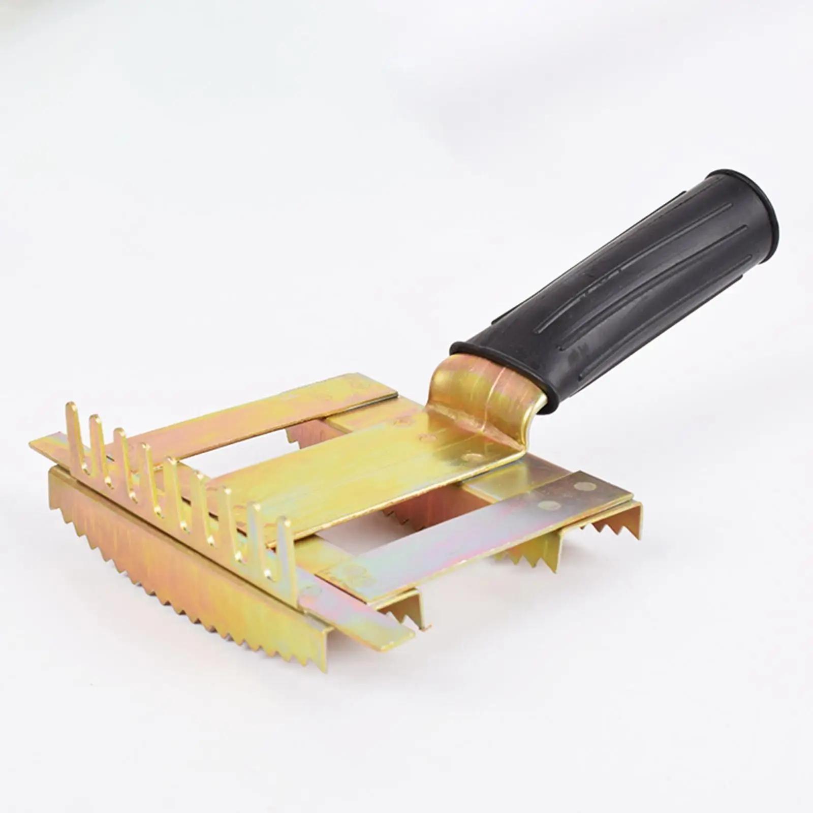 Livestock Shedding Comb Portable Bull Hair Brush Sturdy Comfortable Grip Deshedding Tool for Dog, Bull Sheep, Cow, Horses