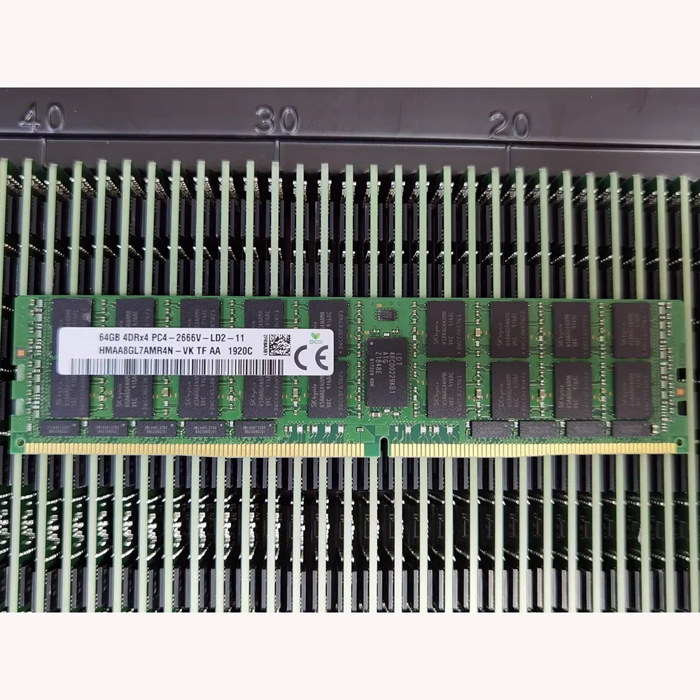 1 Pcs For SK Hynix RAM 64G 64GB DDR4 2666 4DRX4 PC4-2666V 2666MHZ ECC REG Memory HMAA8GL7AMR4N-VK 5 1 Pcs For SK Hynix RAM 64G 64GB DDR4 2666 4DRX4 PC4-2666V 2666MHZ ECC REG Memory HMAA8GL7AMR4N-VK - Image 3