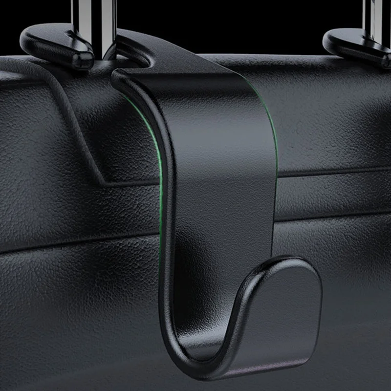 

2Pcs Universal Auto Seat Headrest Hook Storage Hanger Car Vehicle Back Seat Organizer Holder Car Interior decorative Accessories
