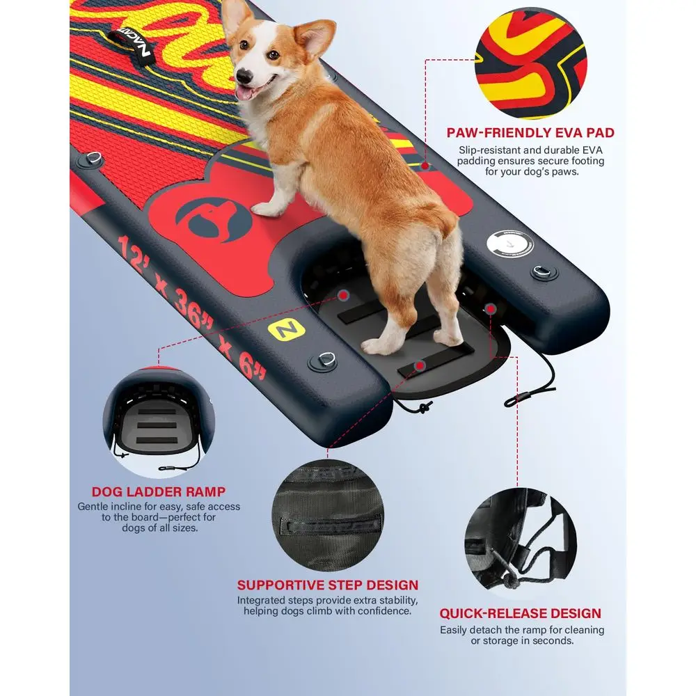 Premium SUP Board Dog Ramp 2