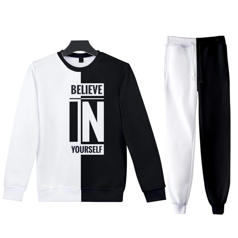 Chándal de otoño para hombre, conjunto deportivo informal manga larga, de con movimiento de entrega, ropa deportiva de moda para correr de lujo| | - AliExpress