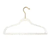 5 pieces Clothes Rack Women's Traceless Household Transparent Plastic Clothing Store Gold Powder Drying Rack 5