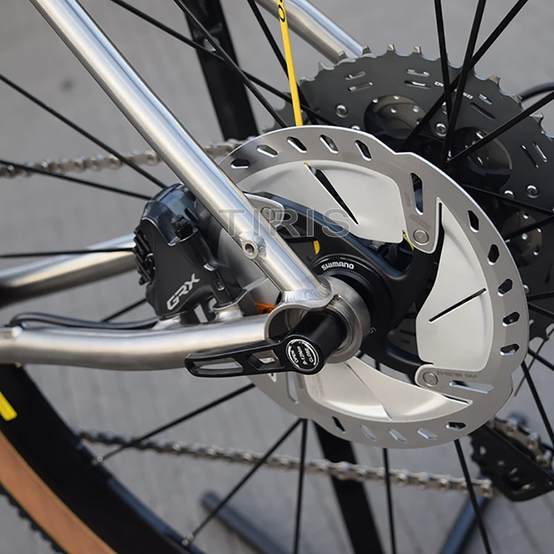 TIRIS-CR2 Titanium Gravel Bike Frame, Cycling Frameset, Bicycle Framework,Accessory, 700C /29 inch Parts Custom