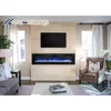 72" Electric Fireplace Indoor Wall Mounted & Recessed Fireplace Heater with Remote Control & Touch Screen,Timer, Fire Place 2