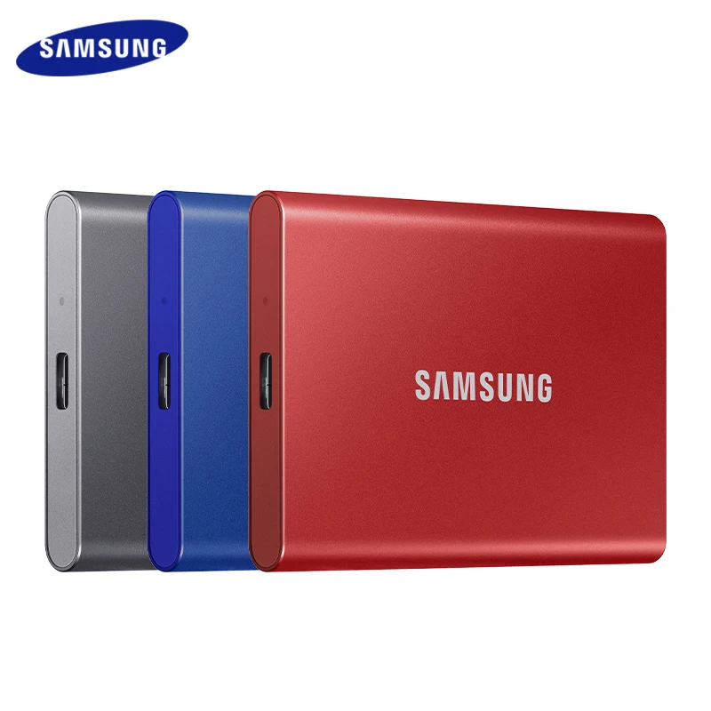 Samsung – disque dur externe SSD T7, USB 500 de Type C, 1 to, 2 to, 3.2 go,  Gen2, NVME, compatible avec les ordinateurs portables, Original - AliExpress