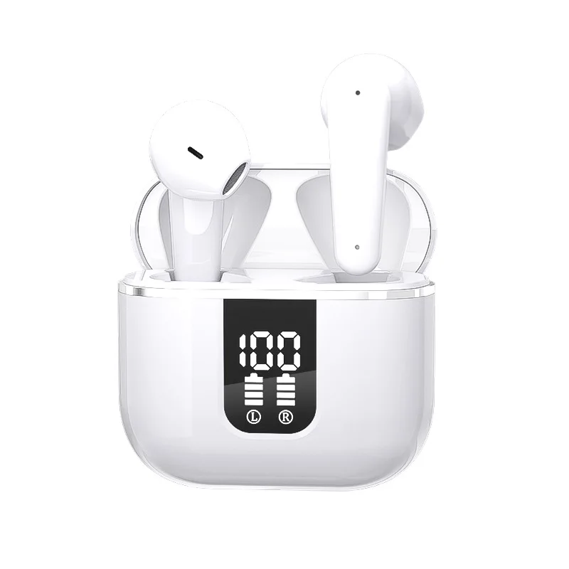 GreatWall 5.3 New Smart Power Digital Display Wireless Headphones High Battery Life Low Latency Game Exercise Wireless Headphone